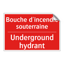 Bouche d'incendie souterraine - Underground hydrant