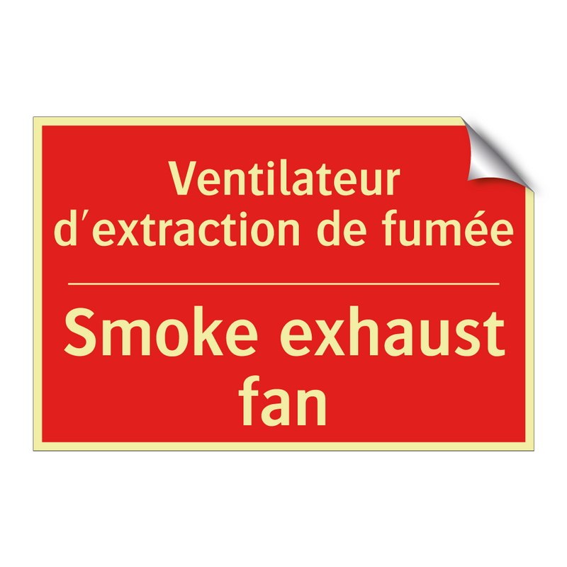 Ventilateur d'extraction de fumée /.../ - Smoke exhaust fan