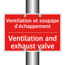 Ventilation et soupape d'échappement /.../ - Ventilation and exhaust valve