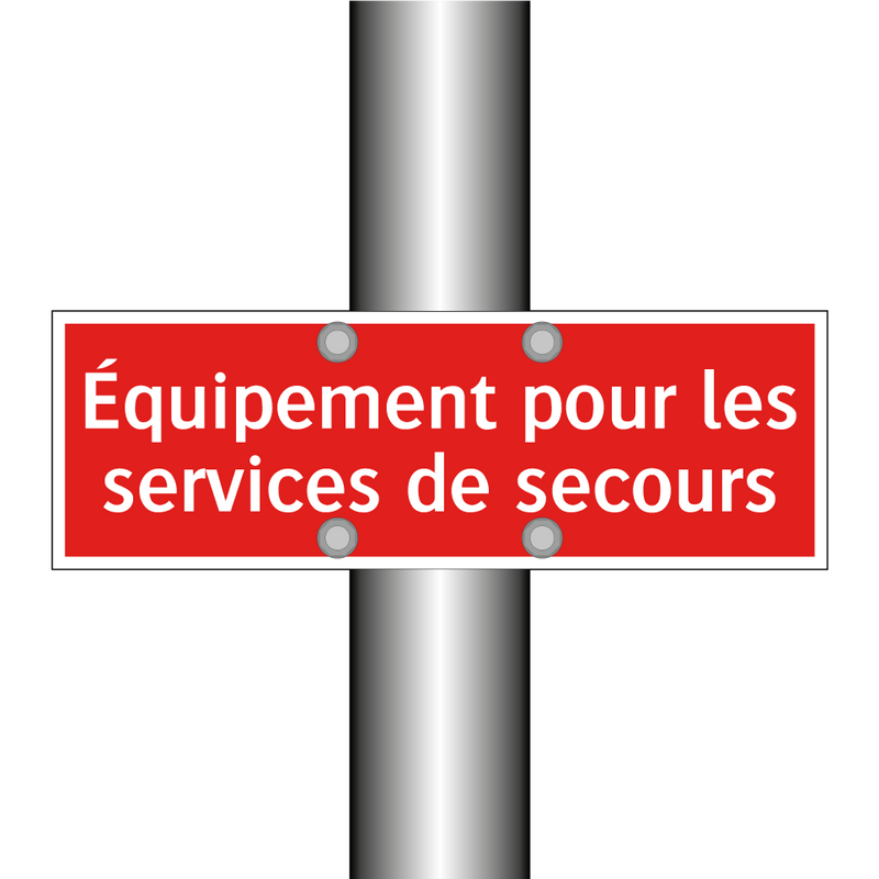 Équipement pour les services de secours