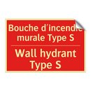 Bouche d'incendie murale Type /.../ - Wall hydrant Type S