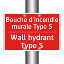 Bouche d'incendie murale Type /.../ - Wall hydrant Type S