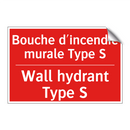 Bouche d'incendie murale Type /.../ - Wall hydrant Type S
