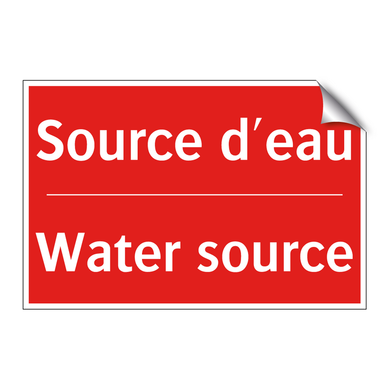 Source d'eau - Water source