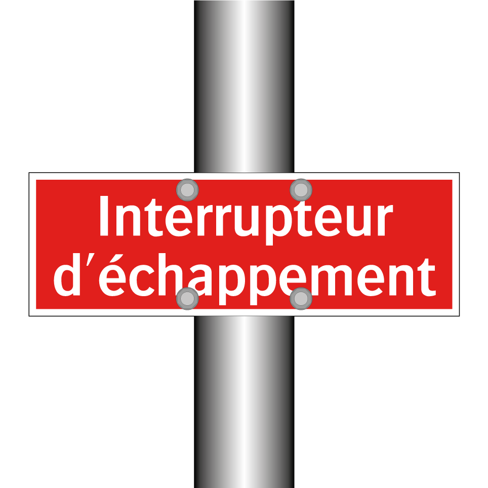 Interrupteur d'échappement