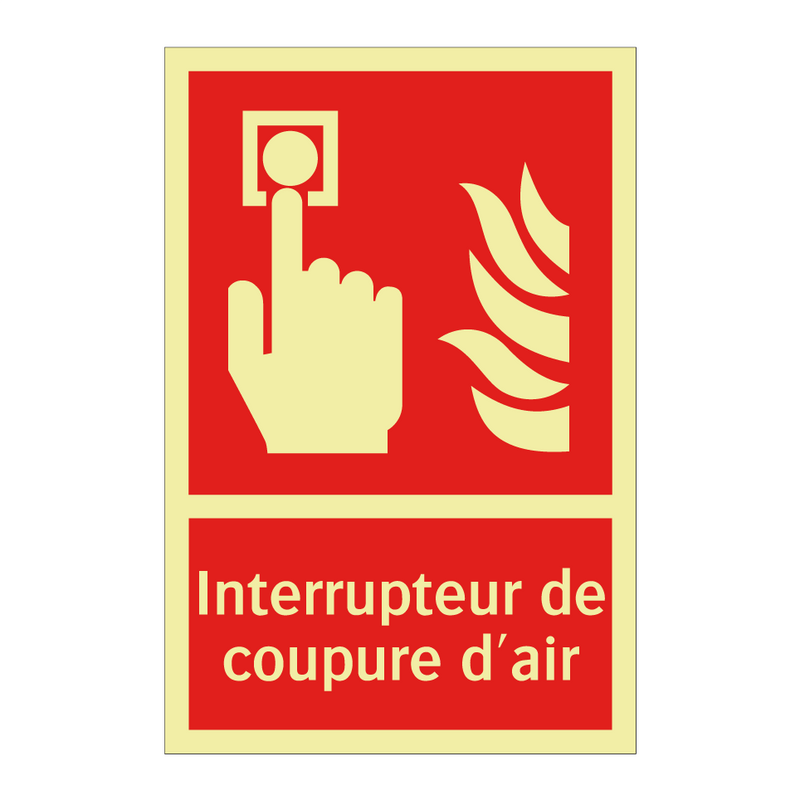 Interrupteur de coupure d'air