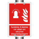 Système d'alarme cet objet est sécurisé électroniquement