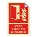 Porte coupe-feu automatique