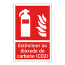 Extincteur au dioxyde de carbone (CO2)
