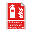 Extincteur au dioxyde de carbone (CO2)