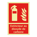 Extincteur au dioxyde de carbone