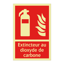 Extincteur au dioxyde de carbone
