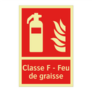 Classe F - Feu de graisse