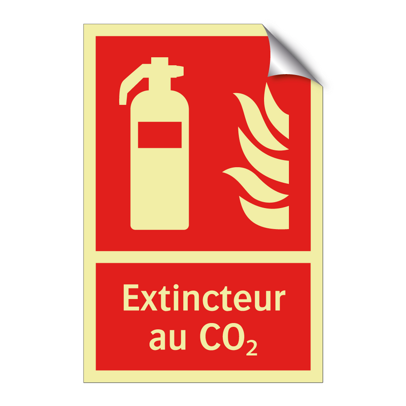 Extincteur au CO₂