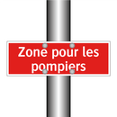 Zone pour les pompiers