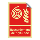 Raccordement de tuyau sec