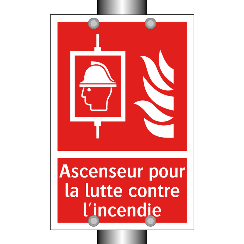 Ascenseur pour la lutte contre l'incendie