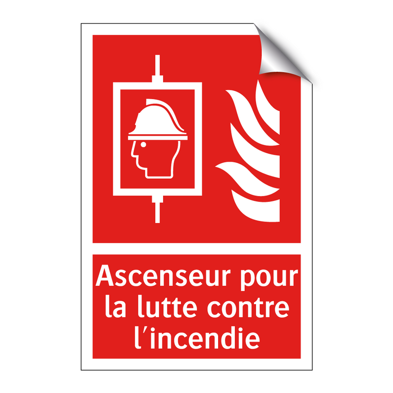 Ascenseur pour la lutte contre l'incendie