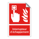 Interrupteur d'échappement