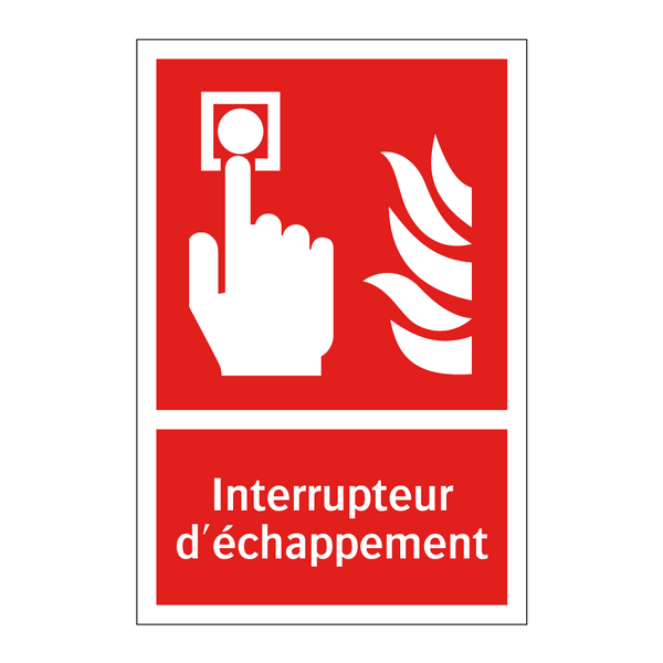 Interrupteur d'échappement