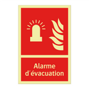 Alarme d'évacuation