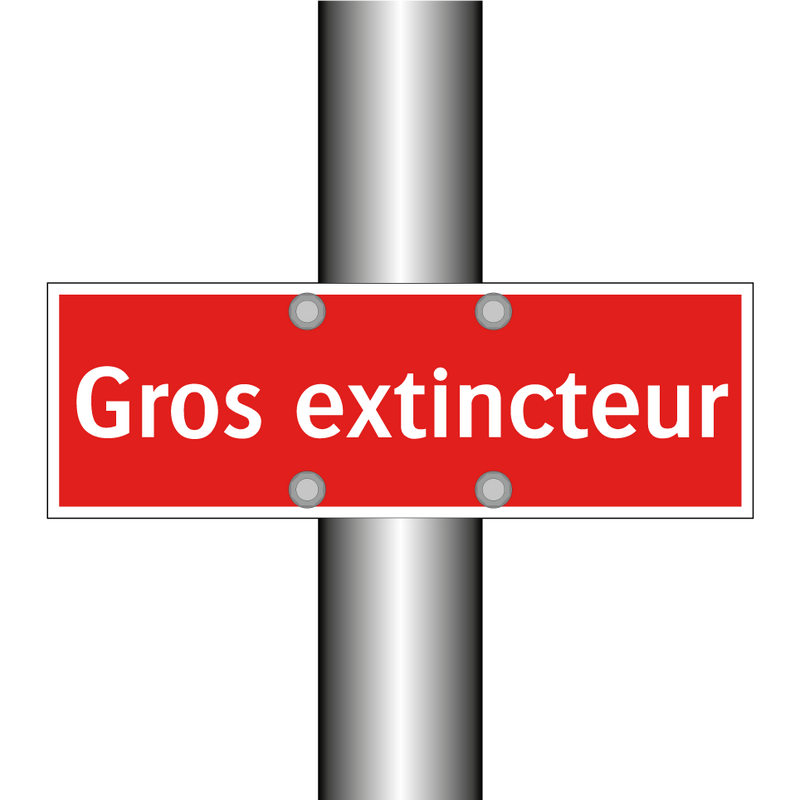 Gros extincteur
