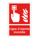 Ligne d'alarme incendie