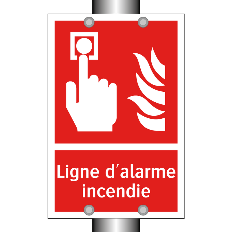 Ligne d'alarme incendie