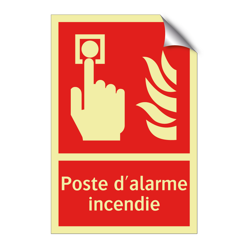 Poste d'alarme incendie