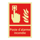 Poste d'alarme incendie