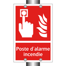 Poste d'alarme incendie