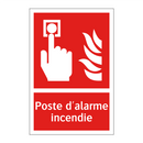 Poste d'alarme incendie