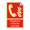 Téléphone d'alarme incendie