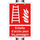 Échelle d'accès pour les pompiers
