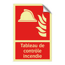 Tableau de contrôle incendie