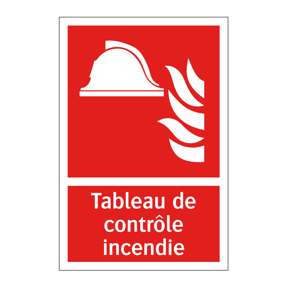 Tableau de contrôle incendie