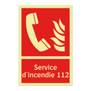 Service d'incendie 112