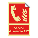 Service d'incendie 112