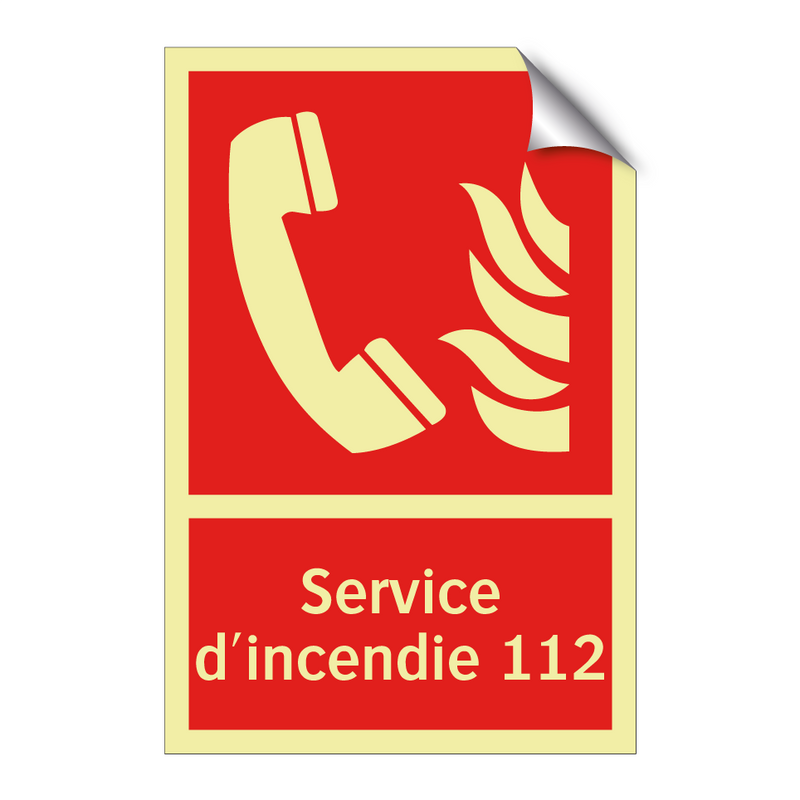 Service d'incendie 112