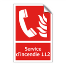 Service d'incendie 112