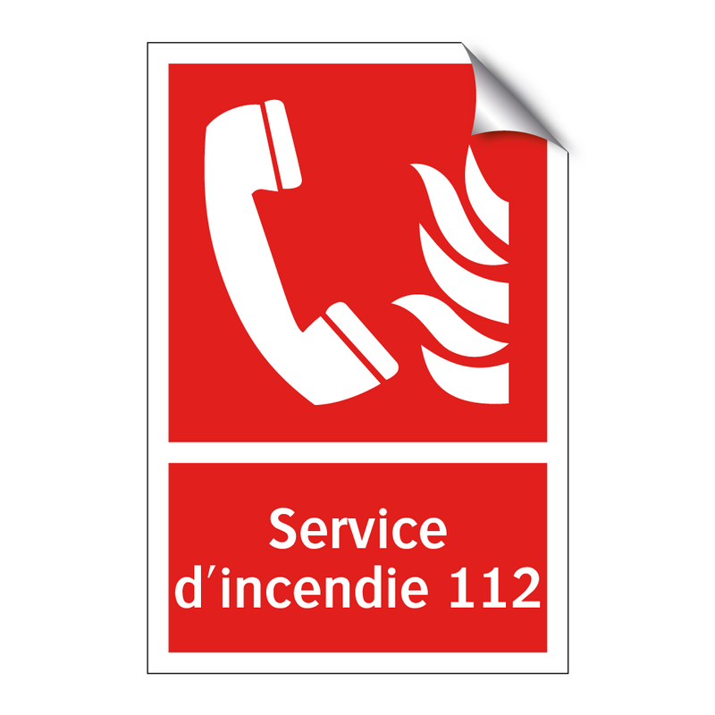 Service d'incendie 112