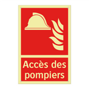 Accès des pompiers