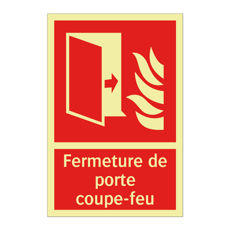 Fermeture de porte coupe-feu