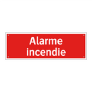 Alarme incendie
