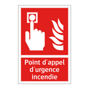 Point d'appel d'urgence incendie