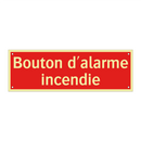 Bouton d'alarme incendie