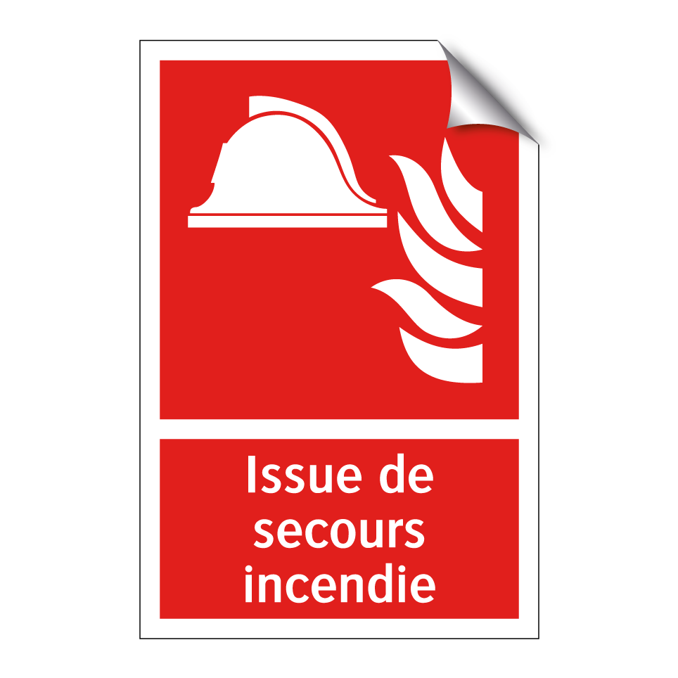 Issue de secours incendie
