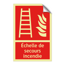 Échelle de secours incendie