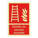 Échelle de secours incendie