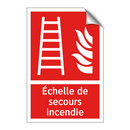 Échelle de secours incendie